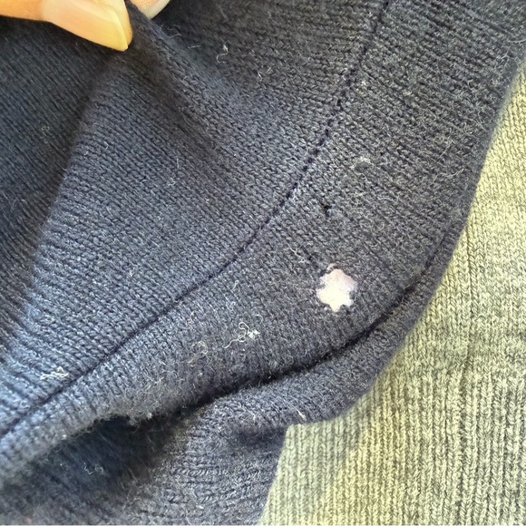 Vince Ombre Black and Gray Sweater Cashmare/ Wool Blend - Picture 5 of 6